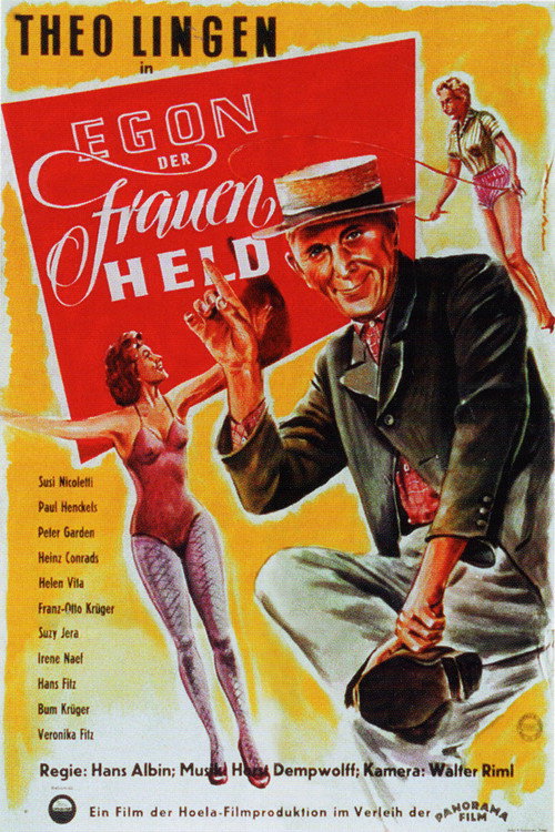 Movie poster for Egon der Frauenheld (1957)