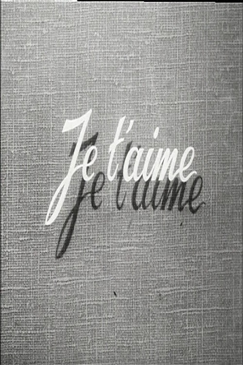 Movie poster for Je t'aime (1961)