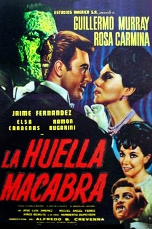 Movie poster for The Macabre Footprint (1963)