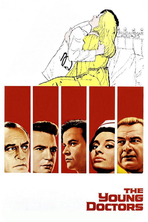 Movie poster for The Young Doctors (1961)