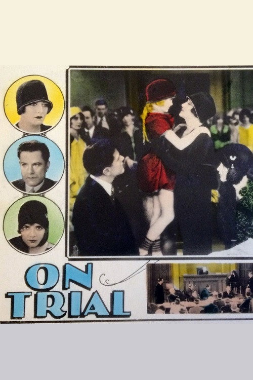 Movie poster for On Trial (1928)