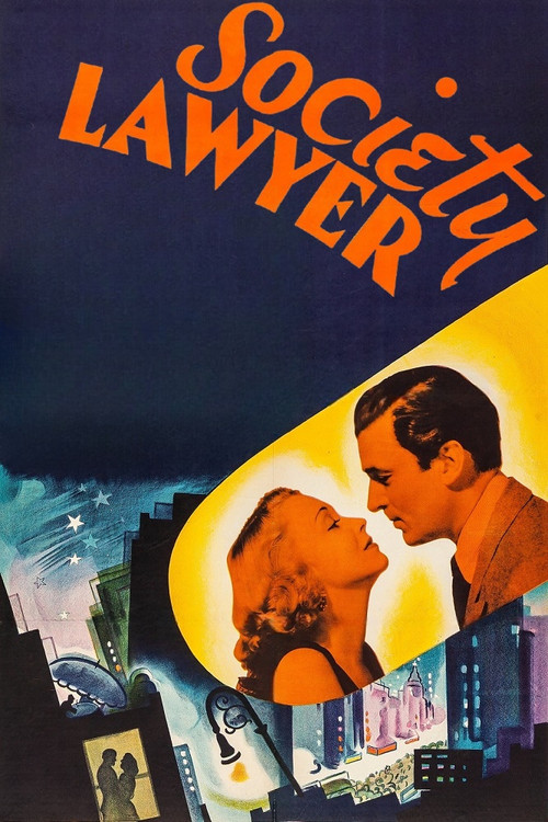 Movie poster for Society Lawyer (1939)