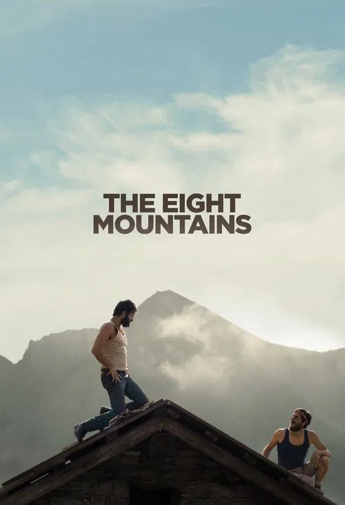 Movie poster for The Eight Mountains (2022)
