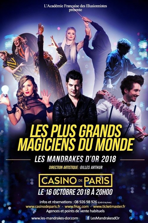 Movie poster for Les plus grands magiciens du monde - les Mandrakes d'or 2018 (2018)
