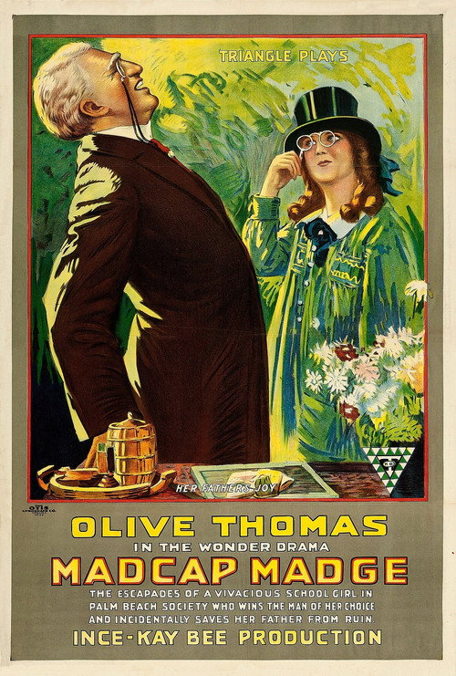 Movie poster for Madcap Madge (1917)