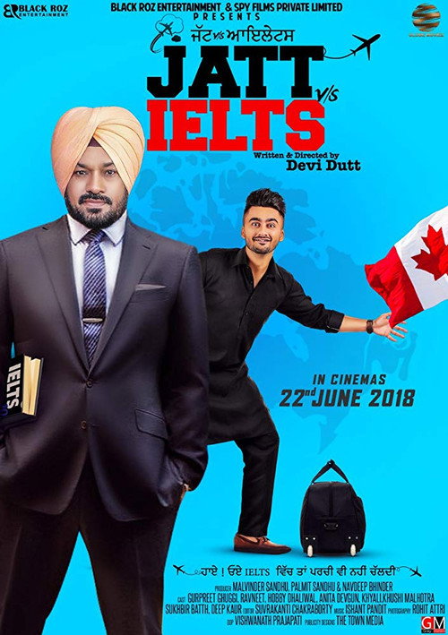 Movie poster for Jatt vs. Ielts (2018)