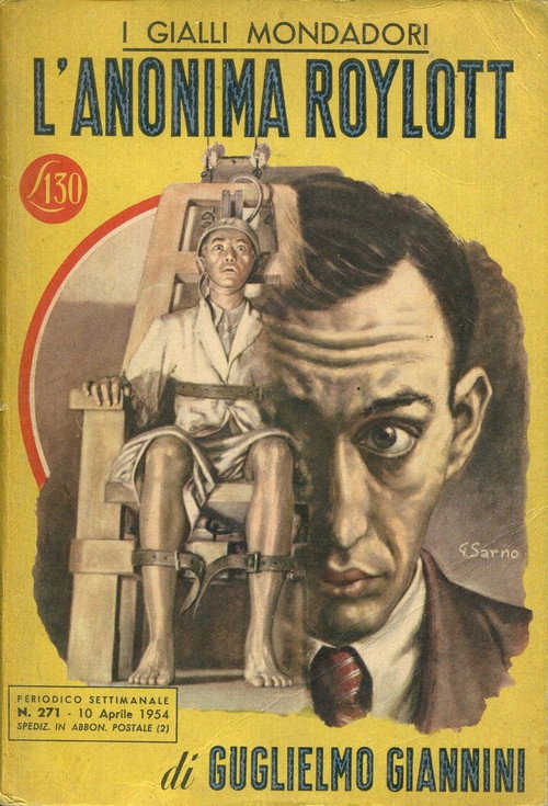 Movie poster for L'anonima Roylott (1936)