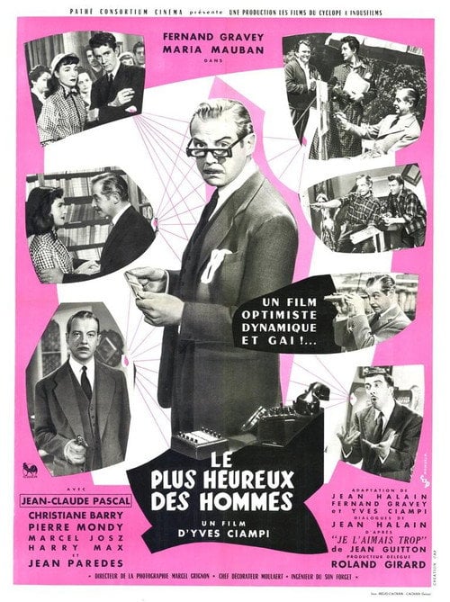 Movie poster for The Happiest of Men (1952)