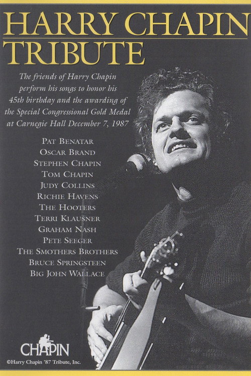 Movie poster for Tribute to Harry Chapin (1991)
