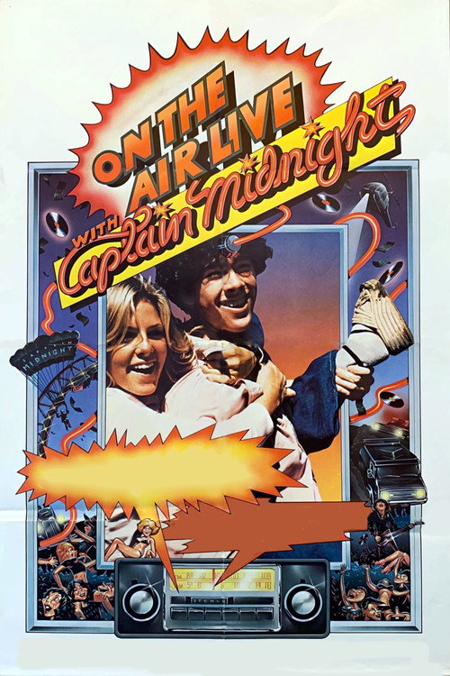 Movie poster for On the Air Live with Captain Midnight (1979)