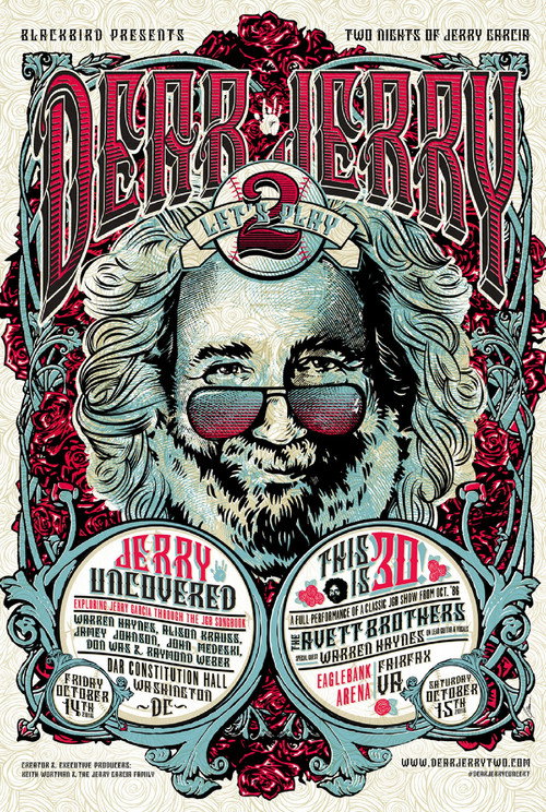 Movie poster for Dear Jerry - Celebrating The Music of Jerry Garcia (2016)