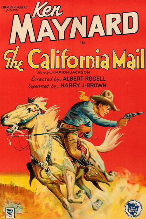 Movie poster for The California Mail (1929)