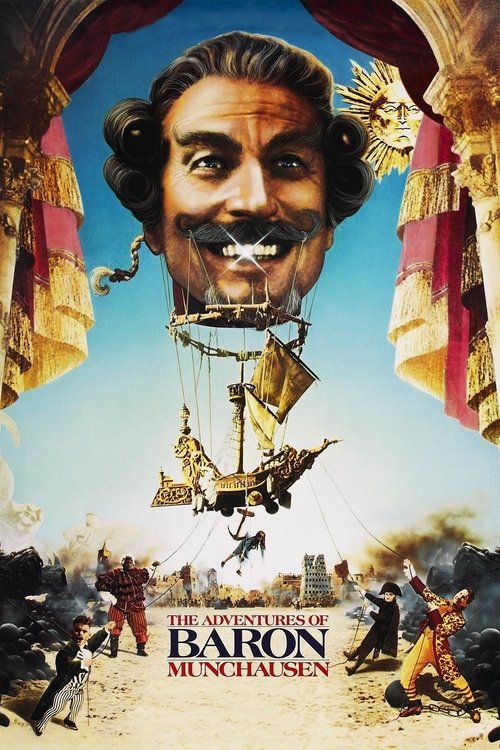 Movie poster for The Adventures of Baron Munchausen (1988)