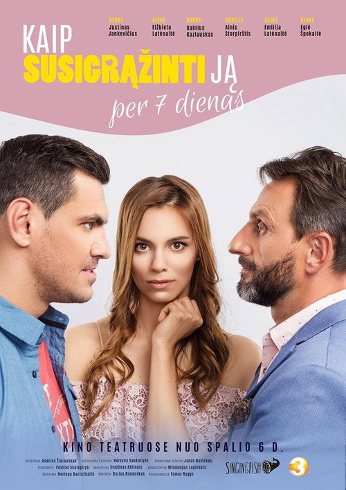 Movie poster for How to win her back in 7 days (2017)