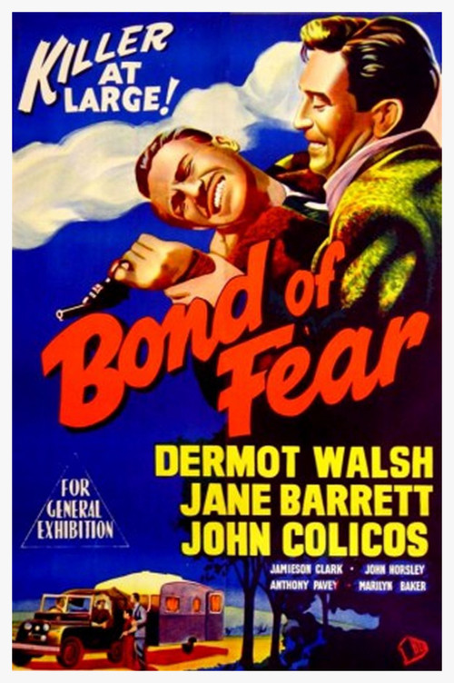 Movie poster for Bond of Fear (1956)