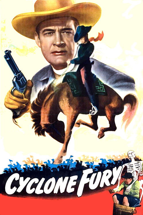 Movie poster for Cyclone Fury (1951)