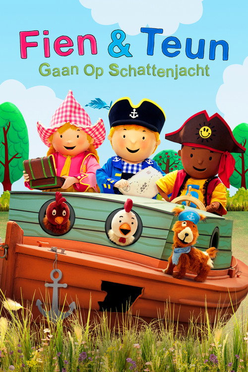 Movie poster for Fien & Teun gaan op schattenjacht (2025)