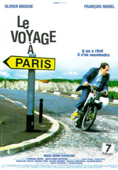 Movie poster for The Journey to Paris (1999)