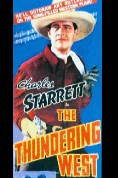 Movie poster for The Thundering West (1939)