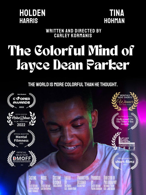 Movie poster for The Colorful Mind of Jayce Dean Parker (2021)