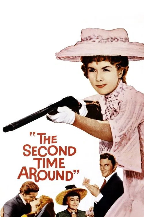 Movie poster for The Second Time Around (1961)