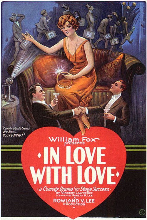 Movie poster for In Love with Love (1924)