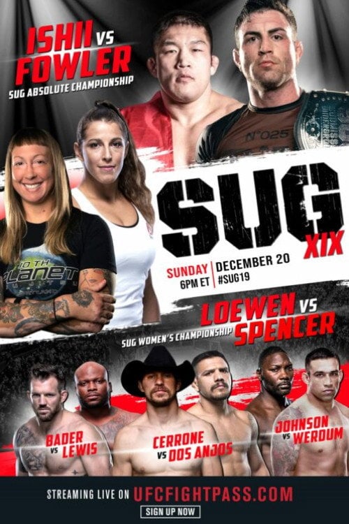 Movie poster for Submission Underground 19 (2020)