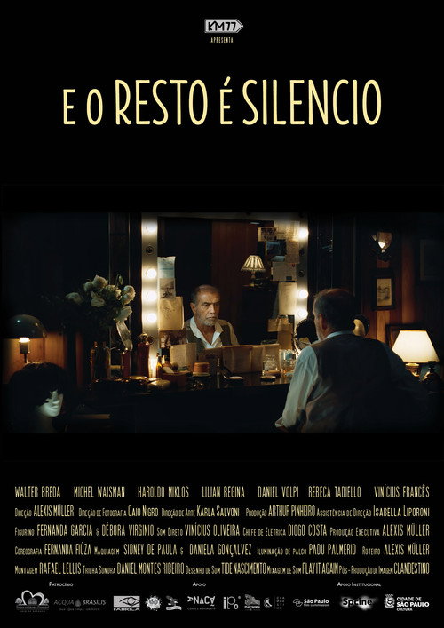 Movie poster for E o Resto é Silêncio (2020)