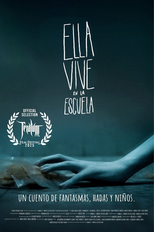 Movie poster for SHE LIVES AT SCHOOL (2025)
