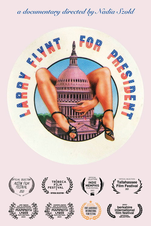 Movie poster for Larry Flynt for President (2021)