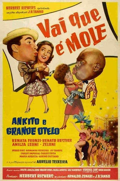 Movie poster for Vai Que é Mole (1960)