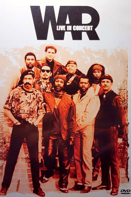 Movie poster for War - Live at the Civic Theatre in Halifax 1980 (2007)