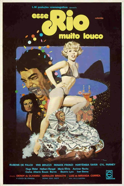 Movie poster for Esse Rio Muito Louco (1977)