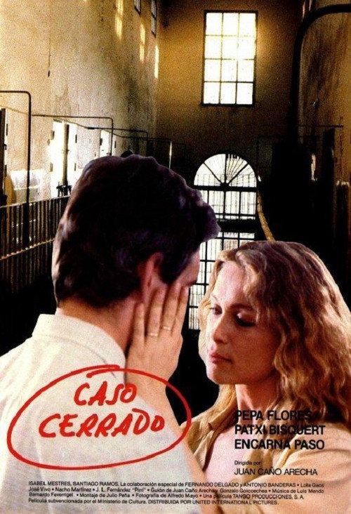 Movie poster for Caso cerrado (1985)