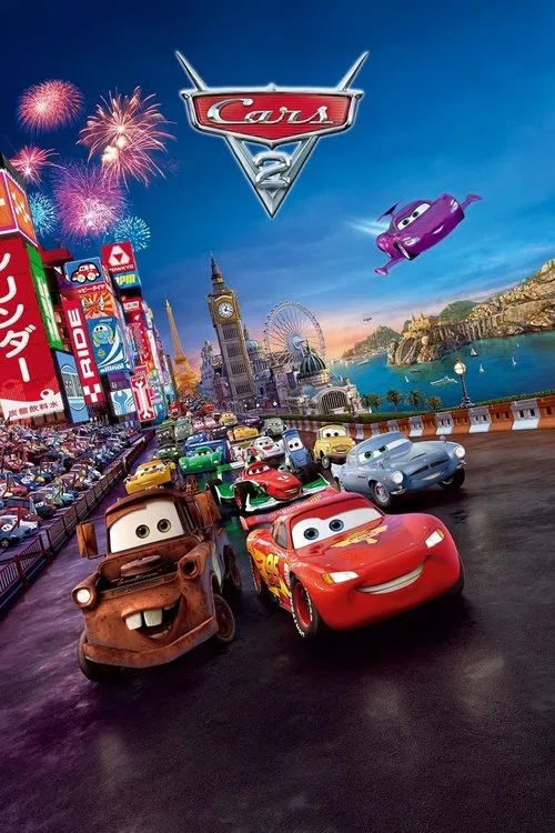 Movie poster for Cars 2 (2011)
