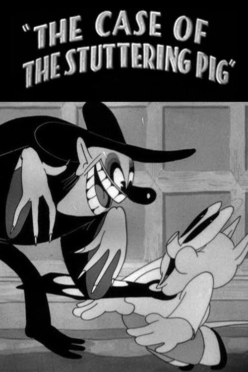 Movie poster for The Case of the Stuttering Pig (1937)