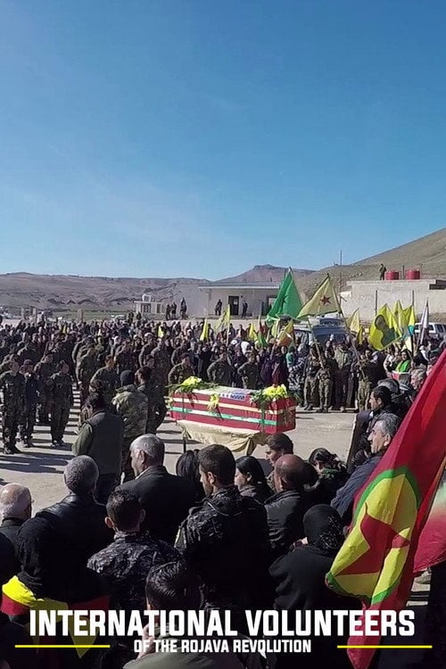 Movie poster for International Volunteers of the Rojava Revolution (2019)