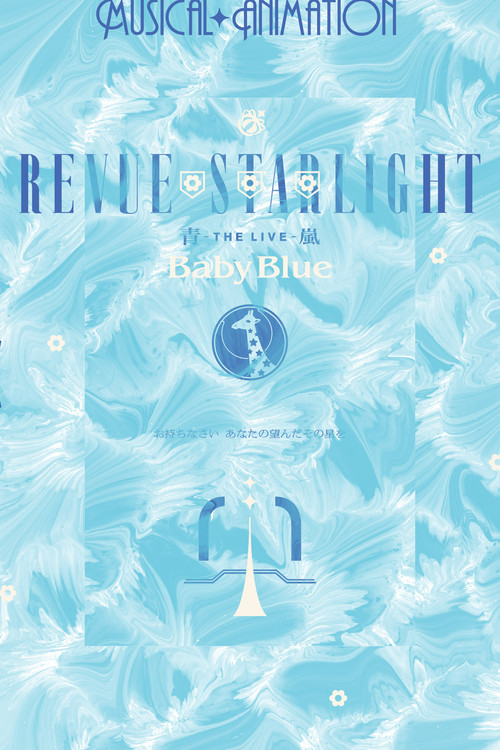 Movie poster for Revue Starlight ―The LIVE Seiran― Baby Blue (2024)