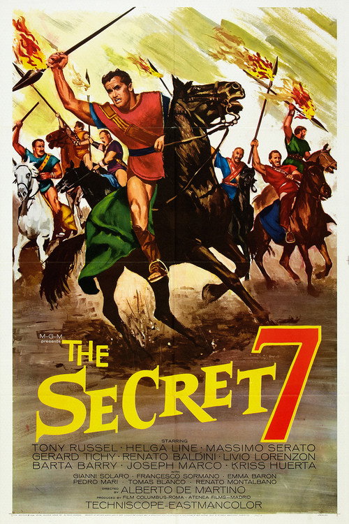 Movie poster for The Secret Seven (1963)