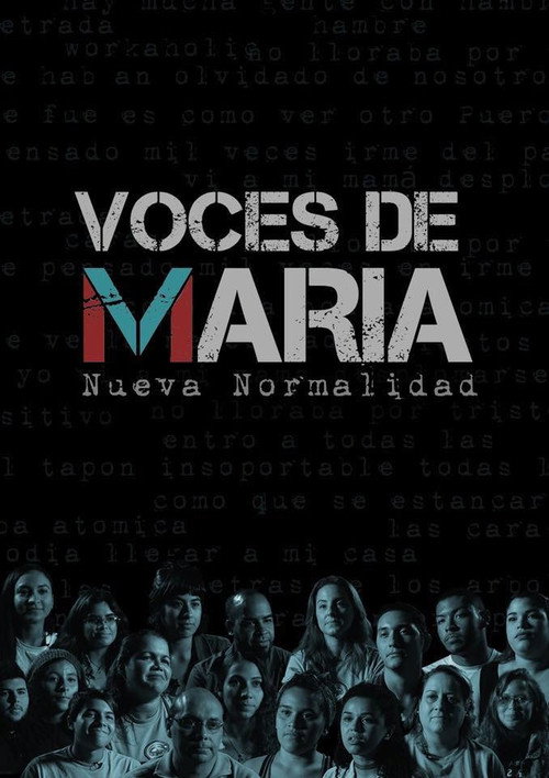 Movie poster for Voces de María: Nueva Normalidad