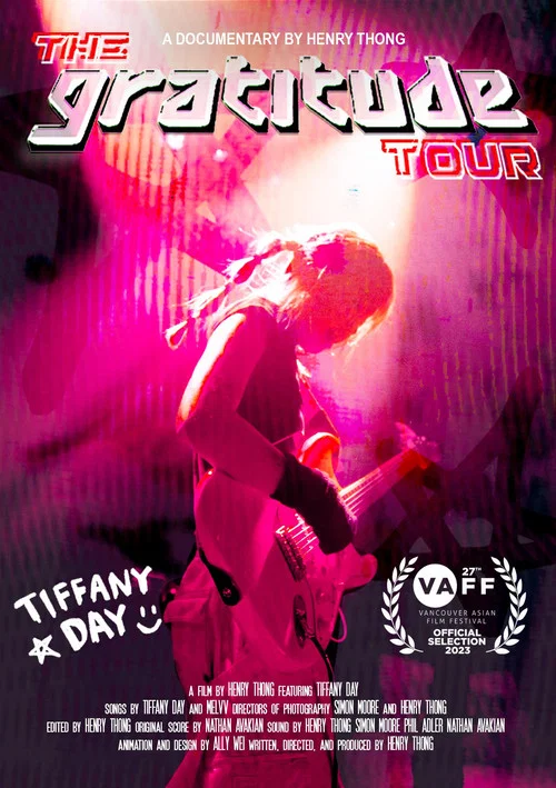 Movie poster for Tiffany Day: The Gratitude Tour (2023)