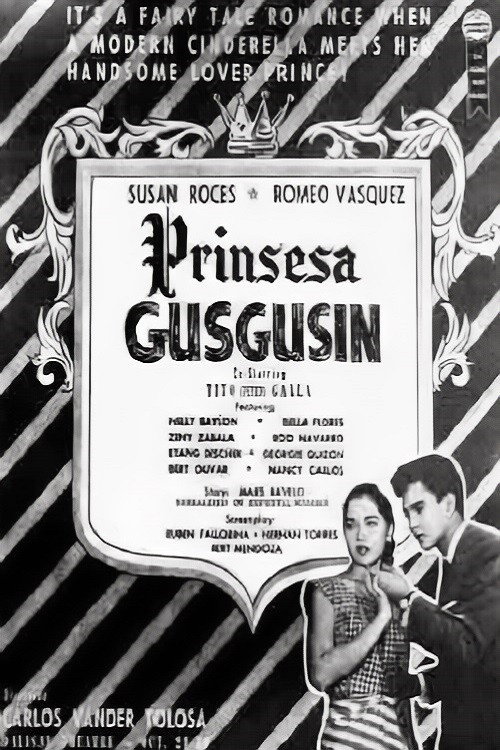 Movie poster for Prinsesa Gusgusin (1957)