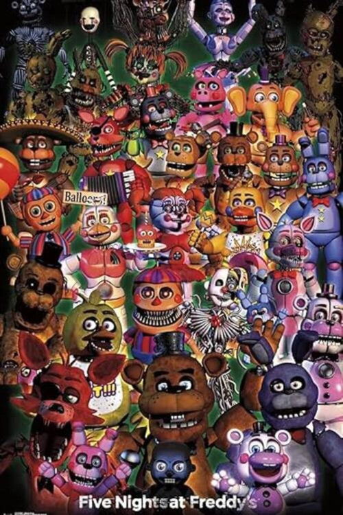 Series poster for BlitzPrime Plays FNAF (2024)