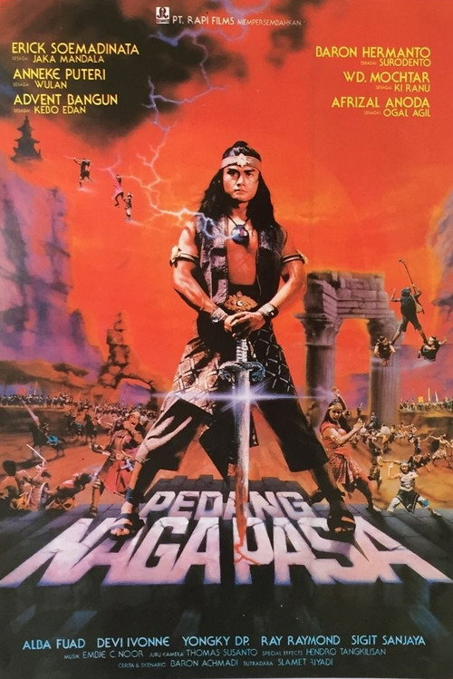 Movie poster for Pedang Naga Pasa (1990)