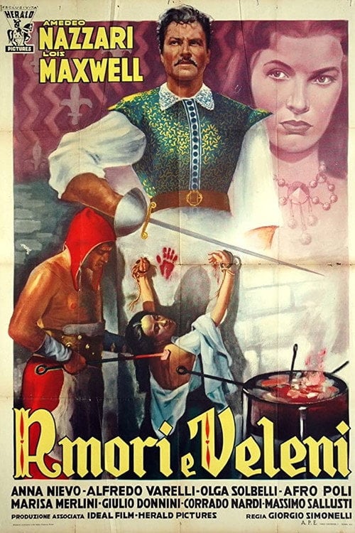 Movie poster for Love and Poison (1950)