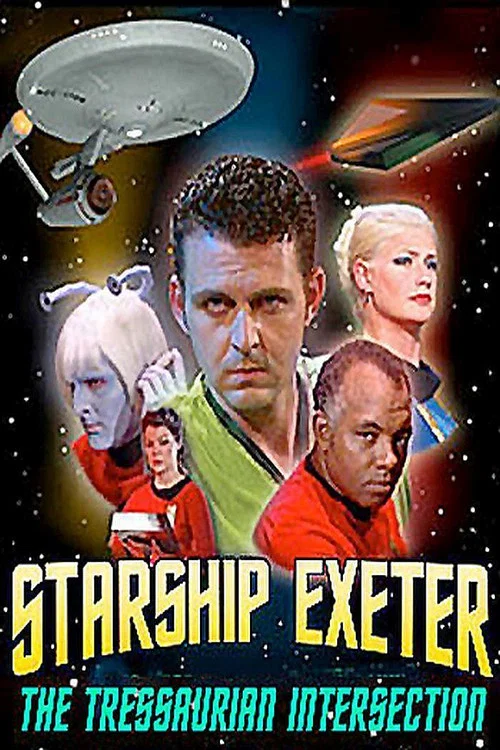 Movie poster for Starship Exeter: The Tressaurian Intersection (2014)