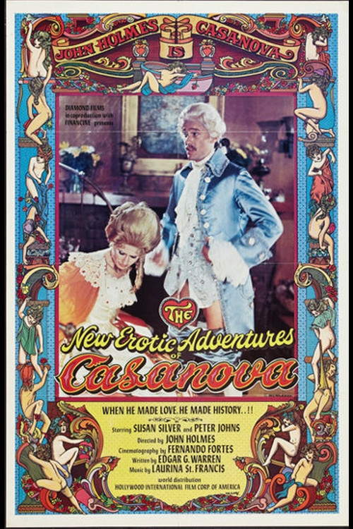 Movie poster for The New Erotic Adventures of Casanova (1977)