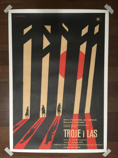 Movie poster for Troje i las (1963)