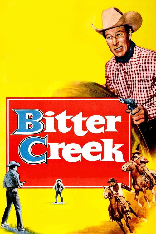 Movie poster for Bitter Creek (1954)