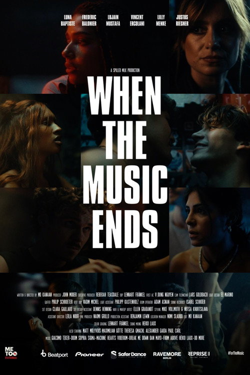Movie poster for When the Music Ends (2024)